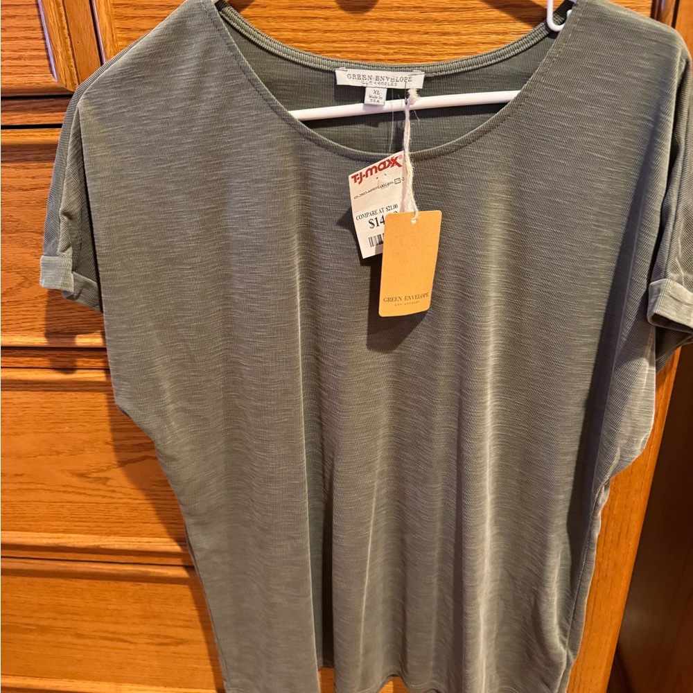 Green Envelope Top